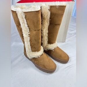 Style & Co Genuine Suede Boots – Chestnut Tan size‎ 6
NWB